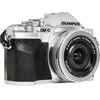 Image de Olympus OM-D E-M10 Mark IV argent + objectif M.Zuiko Digital 14-42 mm II en occasion ou reconditionné
