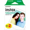 Image de Film papier photo instantané Fujifilm Instax Square - 2 x Pack de 10 en occasion ou reconditionné