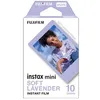 Image de Pack de 10 photos Instax Mini Lavande - Fujifilm - Impression instantanée - Format 54 x 86 cm