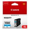 Image de Canon PGI-1500XL C - a rendement eleve - cyan - original - reservoir d'encre
