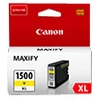 Image de Canon PGI-1500XL Y - a rendement eleve - jaune - original - reservoir d'encre