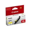 Image de Canon CLI-571Y XL - a rendement eleve - jaune - original - reservoir d'encre