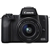 Image de Canon Eos M50 + Ef-m 15-45mm Is Stm Milc 24,1 Mp Cmos 6000 X 4000 Pixels Noir
