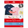 Image de Canon Transferts Thermocollants Pour Tissus Sombres Df-101, A4, 5 Feuilles