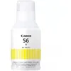 Image de Bouteille D'encre - - Gi-56bk - Jaune - Compatibilité Maxify Gx - (4432c001)