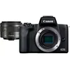 Image de Canon Eos M50 Mark Ii + M15-45 S Eu26 Milc 24,1 Mp Cmos 6000 X 4000 Pixels Noir