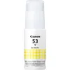 Image de Bouteille dencre - CANON - GI-53Y - Jaune - Compatibilité PIXMA G650 et G550 - (4690C001)
