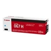Image de Canon 067 H - haute capacite - cyan - original - cartouche de toner