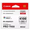 Image de Canon PFI-4100 PGY - gris photosensible - original - reservoir d'encre