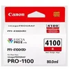Image de Canon PFI-4100 R - rouge - original - reservoir d'encre