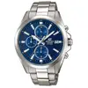 Image de Montre casio edifice efv-560d-2avuef acier 42 mm cadran bleu chronographe CAS4549526193330