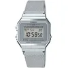 Image de Montre Casio mixte vintage - A700WEM-7AEF - Etanche - Bracelet maille milanaise