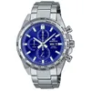 Image de Montre Hommes CASIO EFR-574D-2AVUEF - Argent Acier inoxydable - Etanche 10 Atm
