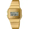 Image de Montre - CASIO - A700WEVG-9AEF - Doré Acier inoxydable - Résistant à leau 3 bar - Digital