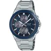 Image de Montre - CASIO - EFS-S650D-2AEF - Acier inoxydable - 10 bar - Cadran bleu
