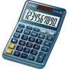 Image de Casio MS-100EM Calculatrice de bureau bleu Ecran: 10 solaire (L x l) 101 mm x 149 mm