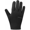 Image de Gants longs thermiques légers Shimano homme - noir respirants pour cyclisme