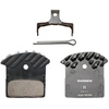 Image de Plaquettes de frein organique Shimano J05A-RF Ice Tech ailettes