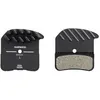 Image de Plaquettes de frein vélo Shimano H03A-RF en résine avec ailette et ressort - noir