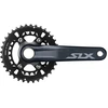 Image de Pédalier vélo VTT Shimano SLX 12v 2 plateaux (36-26)