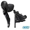 Image de Frein disque av hydro route/gravel shimano rx400 grx noir flat mount (sans disque/sans ada
