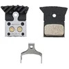 Image de Jeu de plaquette de frein métallique ailettes refroidissement Shimano L04C - noir - TU