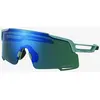 Image de Lunettes Shimano Equinox vert profond avec verres en polyamide transparents