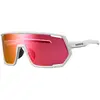 Image de Lunettes Shimano Technium blanc mat verre Ridescape Road