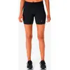 Image de Short ASICS Fujitrail Elite Sprinter noir pur femme - L