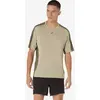 Image de T-shirt ASICS Fujitrail Elite manches courtes beige marron - XL