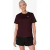 Image de T-shirt ASICS Core manches courtes bordeaux femme - L
