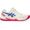 Image de Chaussures de tennis femme Asics Gel-Dedicate 8 Clay Blanc 39,5 1042A255 - 105