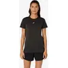 Image de T-shirt ASICS Road Seamless manches courtes noir femme - L