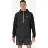 Image de Veste coupe-vent à capuche ASICS Fujitrail Packable noir - XL