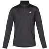 Image de Maillot de running - Asics - Core ls 1/2 zip - Manches longues - Polyester recyclé - Noir