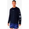 Image de T-shirt ASICS Fujitrail Logo manches longues bleu nuit - XXL