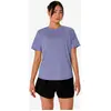 Image de T-shirt ASICS Core manches courtes violet pâle femme - XS