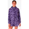 Image de Veste à capuche ASICS Fujitrail Packable violette femme - L