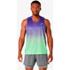 Image de Débardeur ASICS Road Fade bleu violet vert - S