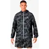 Image de Veste à capuche ASICS Fujitrail Packable noir blanc - M