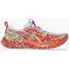 Image de Chaussures ASICS Noosa Tri 16 rouge bleu clair - 40.5