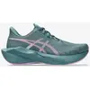 Image de Chaussures ASICS Novablast 6 vert bleu rose femme - 41.5