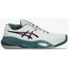 Image de Chaussures ASICS Gel-Resolution X Clay blanc bleu sarcelle - 43.5