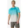 Image de T-shirt manches courtes ASICS Road Fade turquoise - S