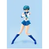 Image de Figurine - Shfiguarts - Sailor Moon - Sailor Mercury - Haute qualité - Bleu - Pour enfants