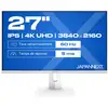 Image de Japannext Jn-ips270uhd60f-c65w-hsp-w Écran Plat De Pc 68,6 Cm (27") 3840 X 2160 Pixels 4k Ultra Hd Led Blanc