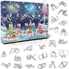Image de Puzzle - Calendrier de lavent 2022 - Métal - 24 surprises - Mixte