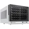 Image de SilverStone SST-SG13WB - Sugo Boîtier PC cube compact Mini-ITX Panneau frontal Mesh noir et blanc