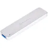 Image de Boîtier disque dur externe - SILVERSTONE - SST-MS09S - USB 3.1 Gen 2 - Aluminium - Compact
