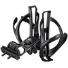 Image de Porte-bidon double Controltech Sirocco rails selles noir
